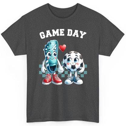 Game Day soccer T-Shirt Dark Heather product mockup