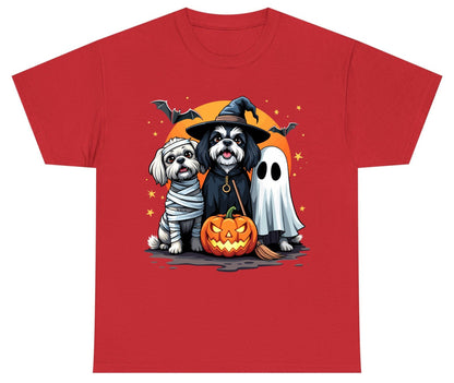 Halloween Dogs Costumes Halloween dogs Youth T-Shirt Red product mockup