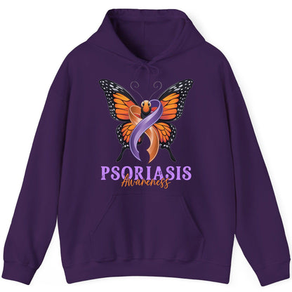 Psoriasis Awareness psoriasis awareness Hoodie Purple product mockup