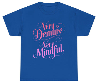 Very Demure Very Mindful mindfulness Youth T-Shirt Royal product mockup