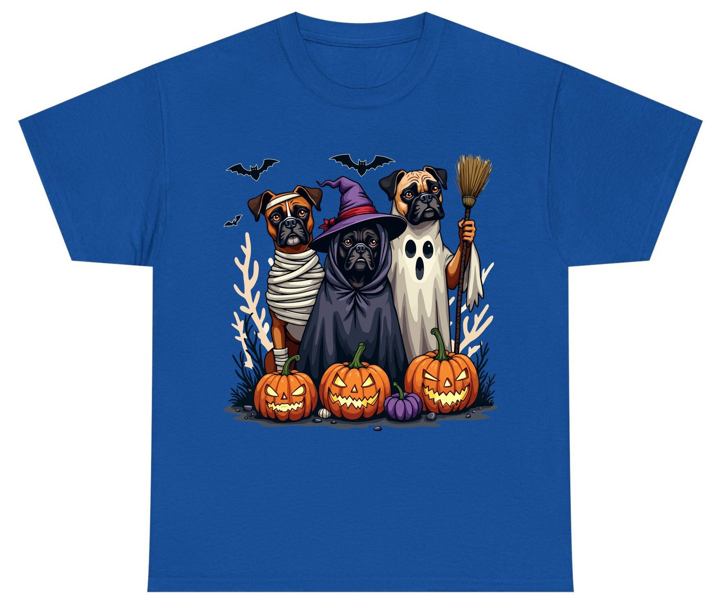 Halloween Dogs in Costume Halloween dogs Youth T-Shirt Royal product mockup
