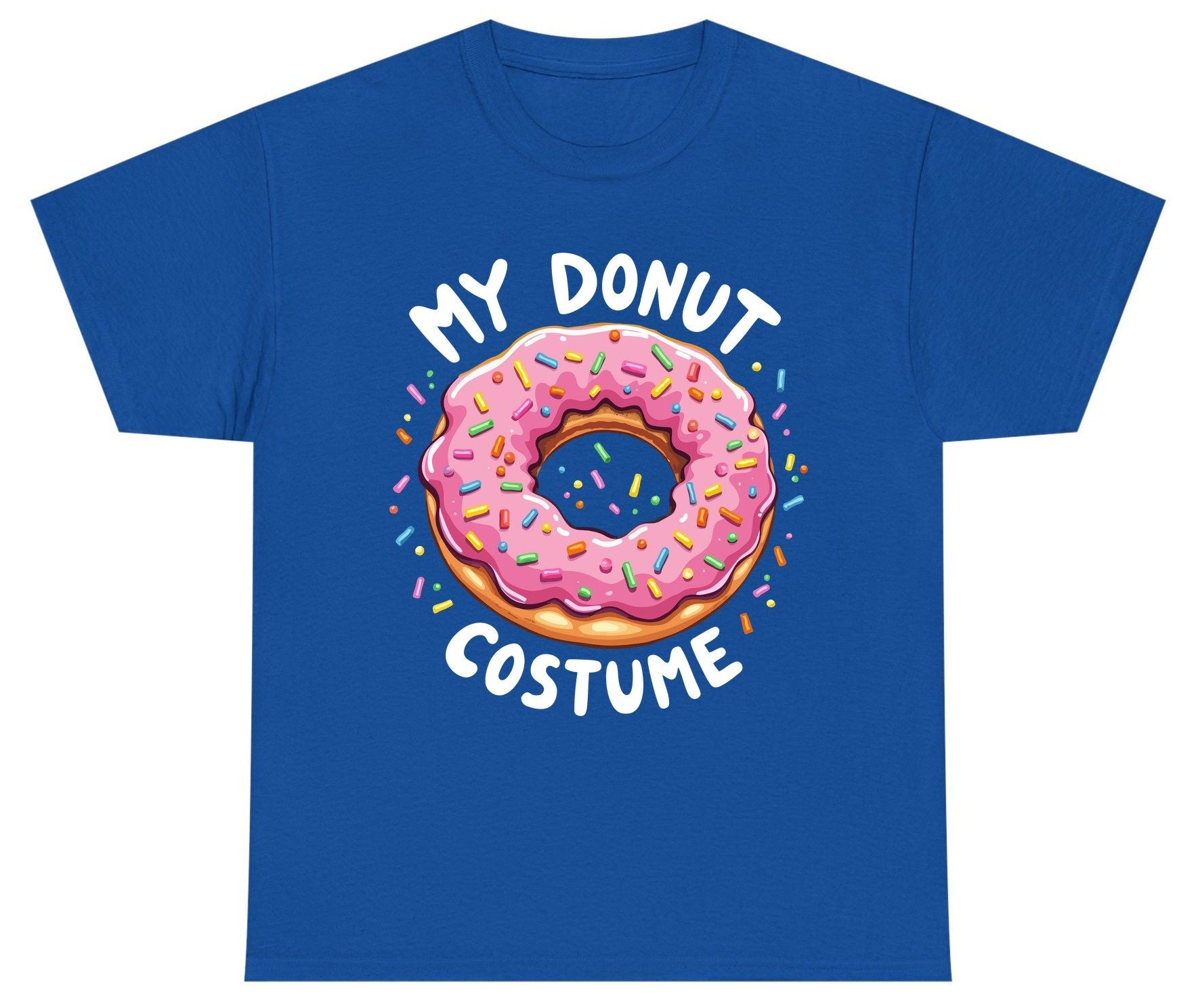 My Donut Costume donut Youth T-Shirt Royal product mockup