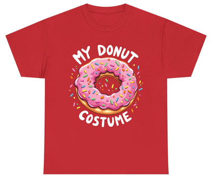 My Donut Costume donut Youth T-Shirt Red product mockup