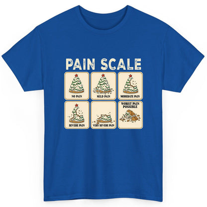 Pain Scale Christmas cookie pain scale T-Shirt Royal product mockup