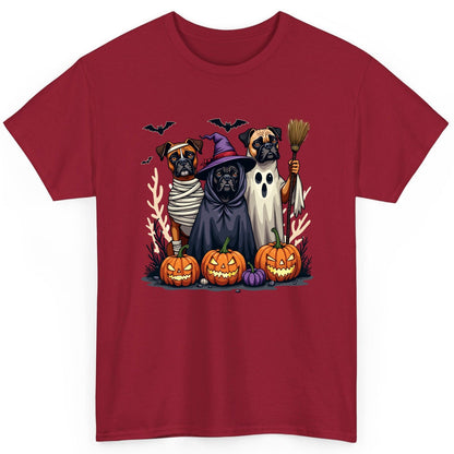 Halloween Dogs in Costume Halloween dogs T-Shirt Cardinal Red product mockup