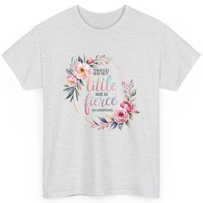 Little Fierce feminine empowerment T-Shirt Ash product mockup