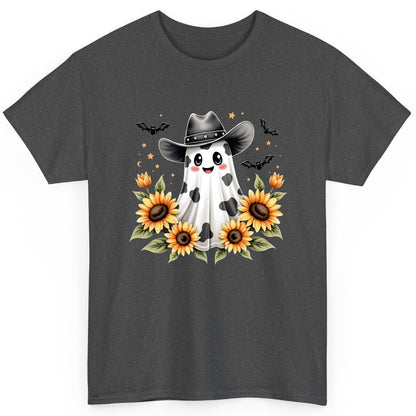 Cowboy Ghost Sunflowers cowboy ghost T-Shirt Dark Heather product mockup