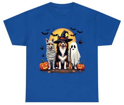 Halloween Dogs in Costumes Halloween dogs Youth T-Shirt Royal product mockup