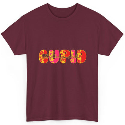 Stupid Cupid anti-Valentine's Day T-Shirt Maroon product mockup