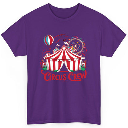Circus Crew circus T-Shirt Purple product mockup