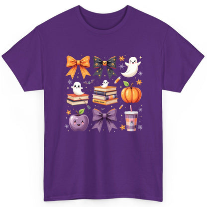 Spooky Season Halloween T-Shirt Purple product mockup