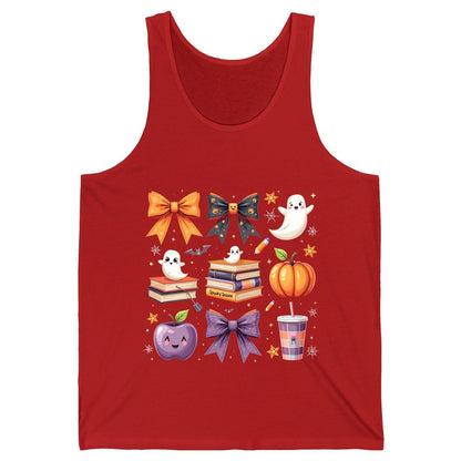 Spooky Season Halloween Tank Top Red product mockup