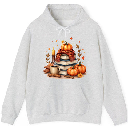 Cozy Autumn Reading Nook cozy autumn reading Hoodie Ash product mockup