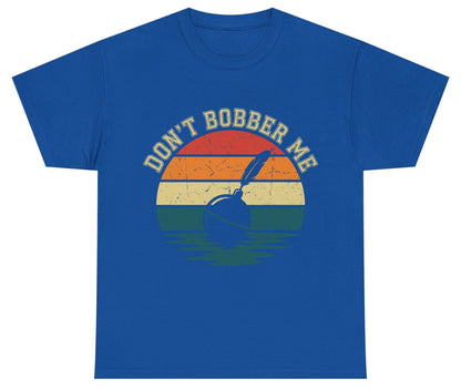 Don't Bobber Me fishing Youth T-Shirt Royal product mockup