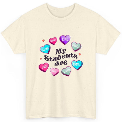 My Students Are teacher appreciation T-Shirt Natural product mockup