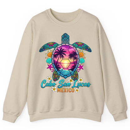 Cabo San Lucas Mexico sea turtle Sweatshirt Sand product mockup