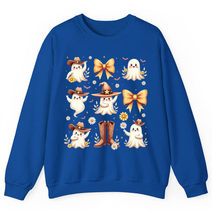 Boo Haw Cute Ghost cute ghost Sweatshirt Royal product mockup