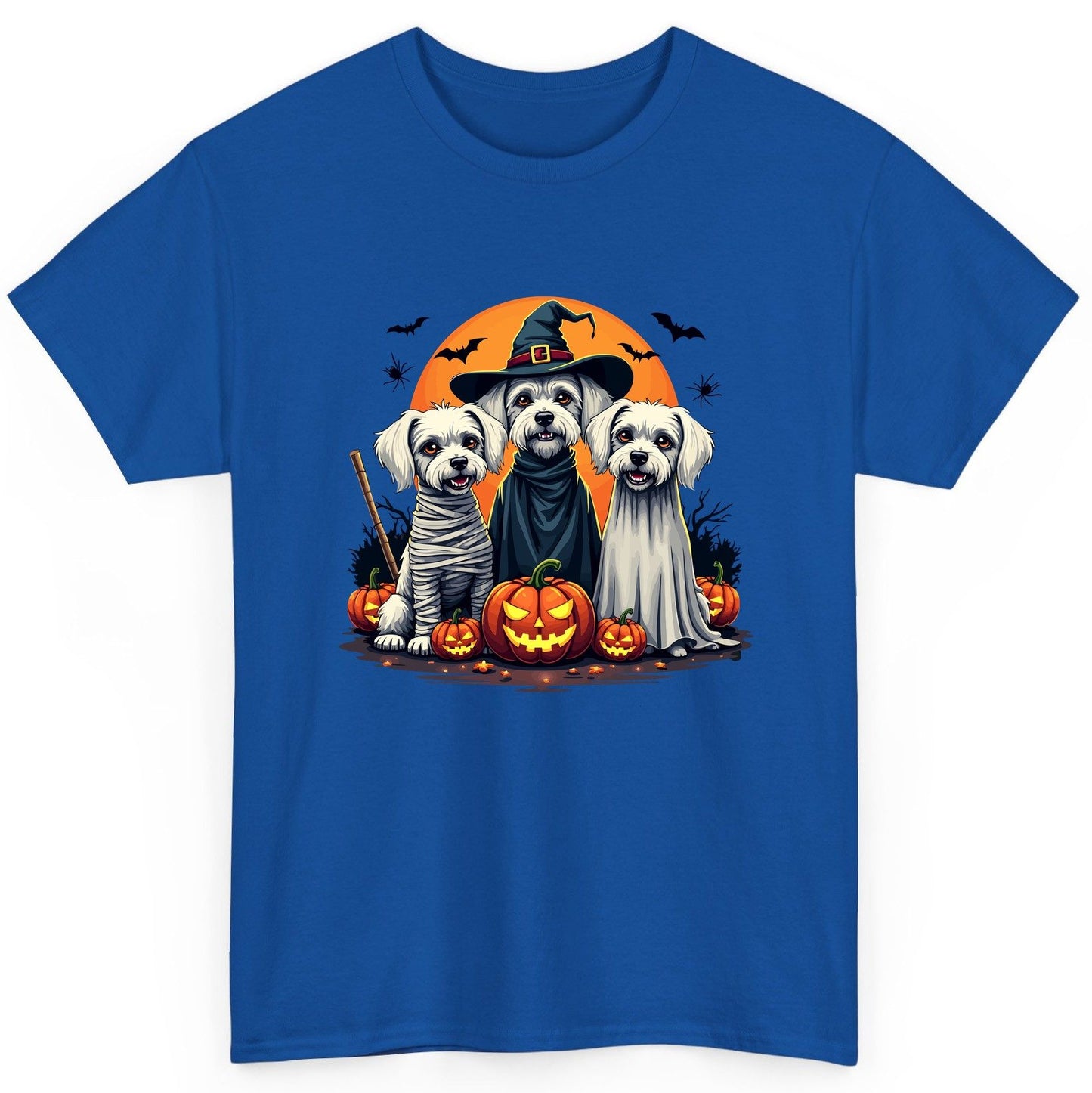 Halloween Dogs Costumes Halloween dogs T-Shirt Royal product mockup