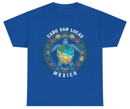 Cabo San Lucas Mexico sea turtle Youth T-Shirt Royal product mockup