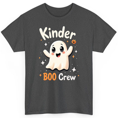 Kinder Boo Crew cute ghost T-Shirt Dark Heather product mockup