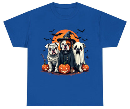 Halloween Bulldogs Costumes Halloween bulldogs Youth T-Shirt Royal product mockup