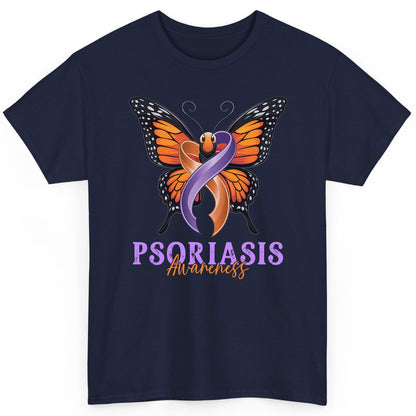 Psoriasis Awareness psoriasis awareness T-Shirt Navy product mockup