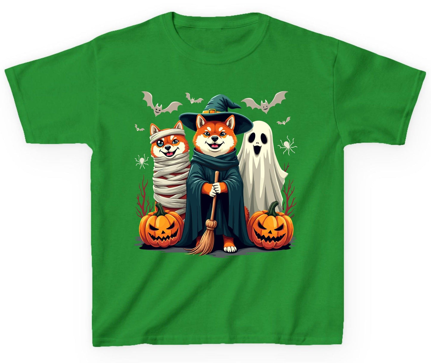 Shiba Inu Halloween Costumes shiba inu Youth T-Shirt Irish Green product mockup