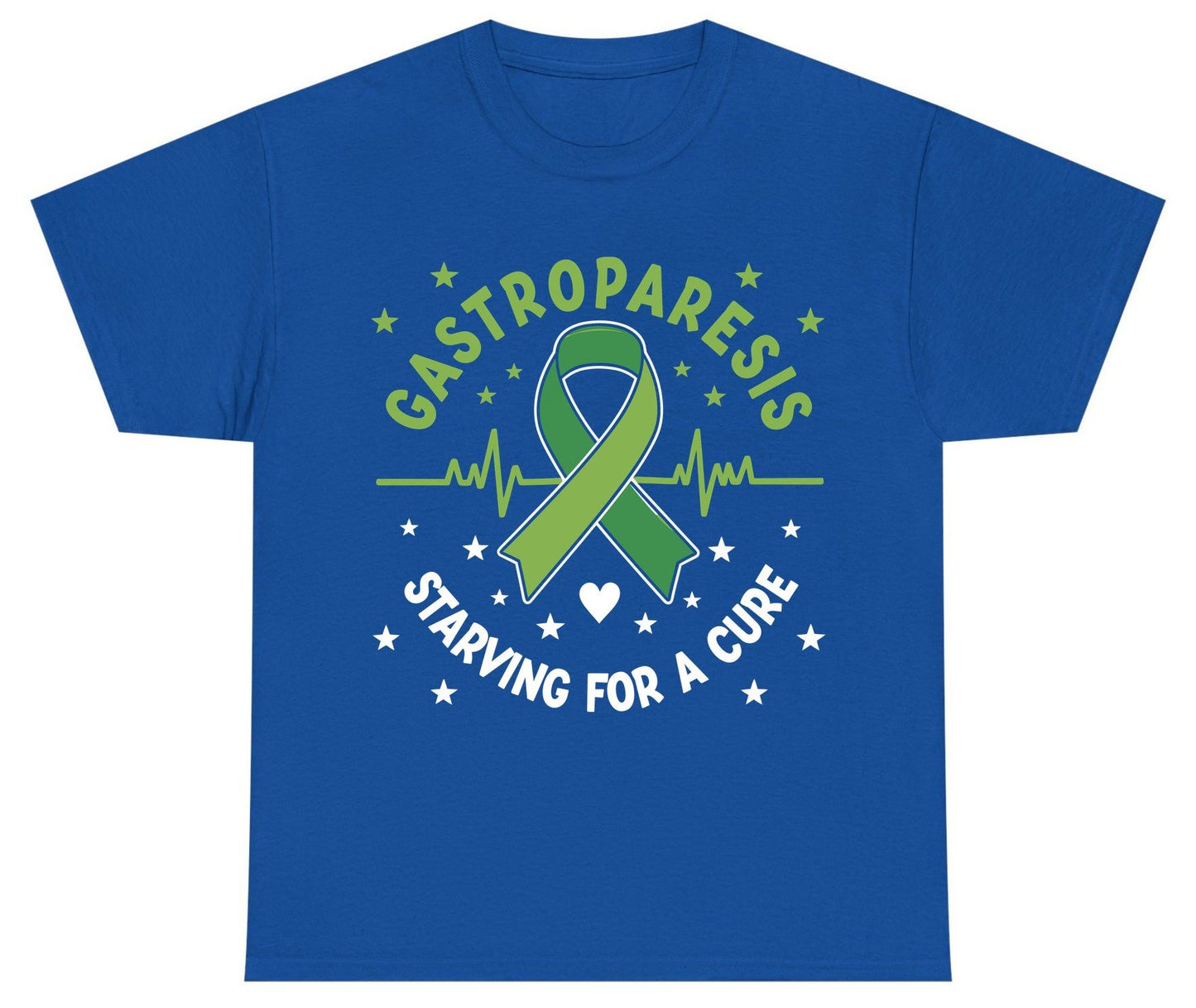 Gastroparesis Starving for a Cure gastroparesis awareness Youth T-Shirt Royal product mockup