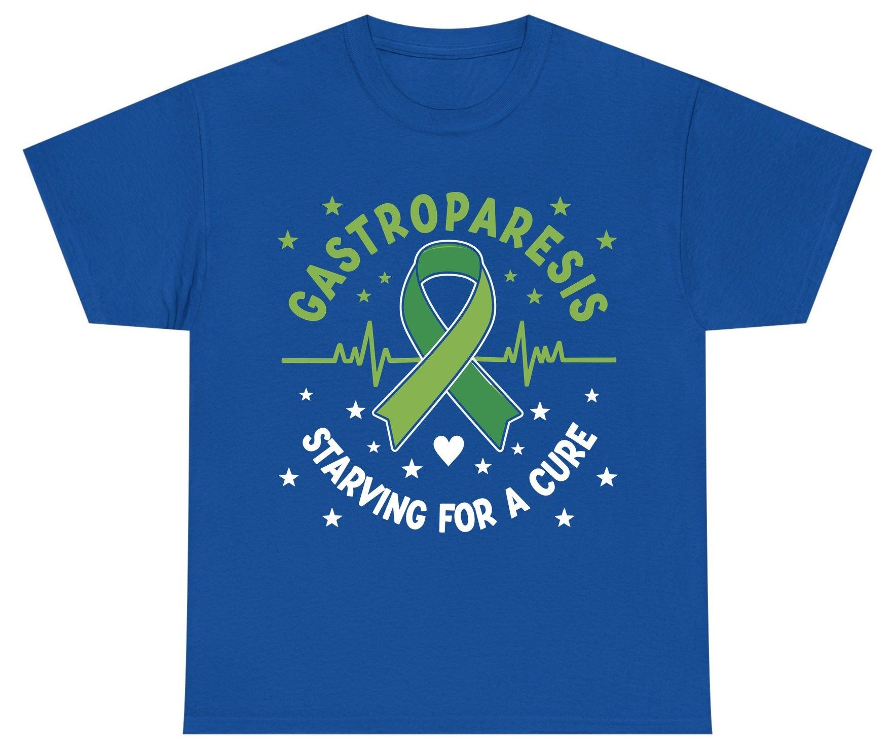 Gastroparesis Starving for a Cure gastroparesis awareness Youth T-Shirt Royal product mockup