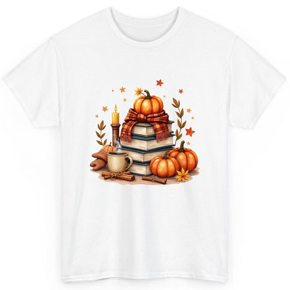 Cozy Autumn Reading Nook cozy autumn reading T-Shirt White product mockup