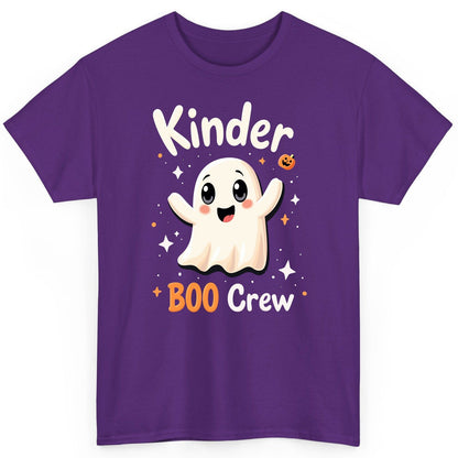 Kinder Boo Crew cute ghost T-Shirt Purple product mockup
