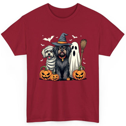 Halloween Dogs in Costumes Halloween dogs T-Shirt Cardinal Red product mockup