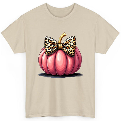 Pink Leopard Pumpkin pink pumpkin T-Shirt Sand product mockup