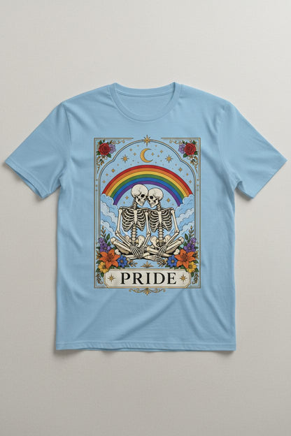 Pride Lgbtq T-Shirt - product mockup - Light Blue