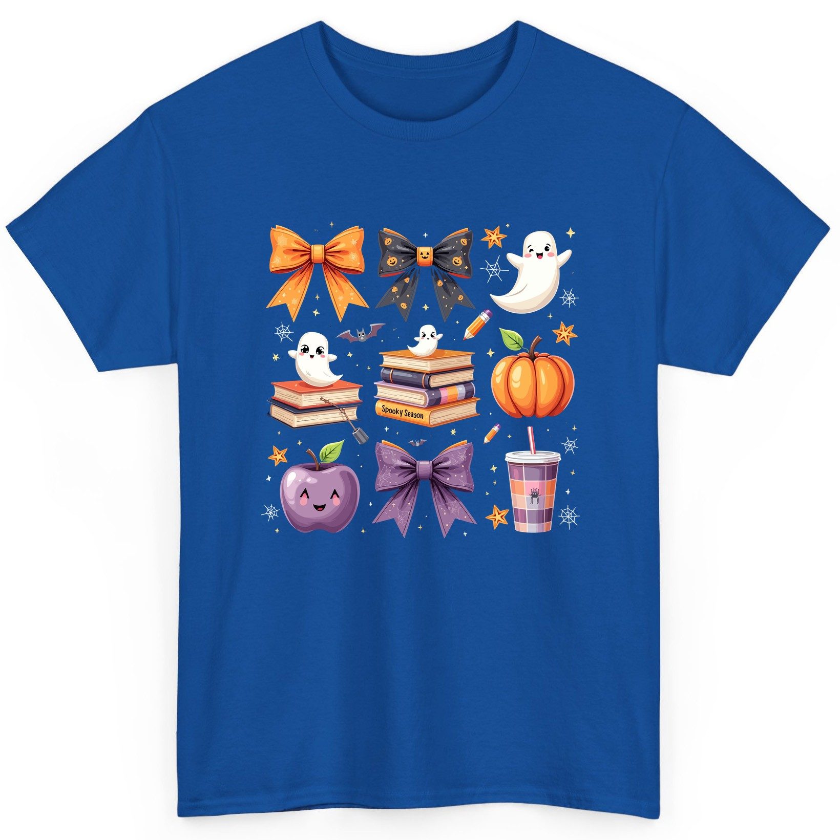 Spooky Season Halloween T-Shirt Royal product mockup