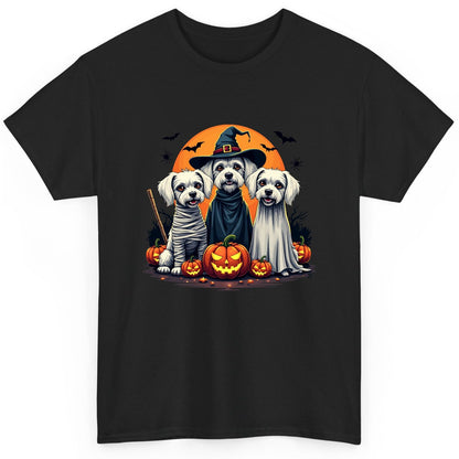 Halloween Dogs Costumes Halloween dogs T-Shirt Black product mockup