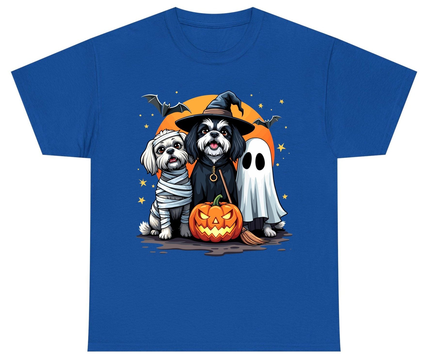 Halloween Dogs Costumes Halloween dogs Youth T-Shirt Royal product mockup