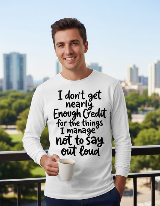 Abstract Scattered Seeds Pattern abstract pattern Long Sleeve Tee White lifestyle mockup