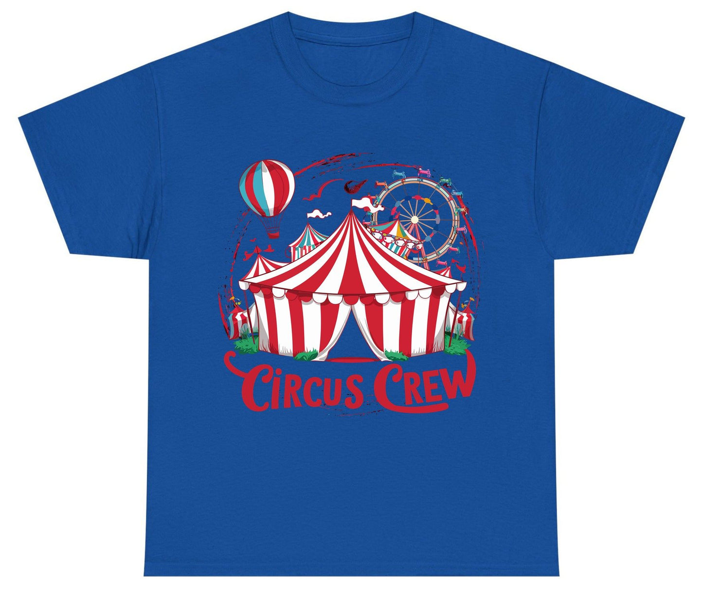 Circus Crew circus Youth T-Shirt Royal product mockup