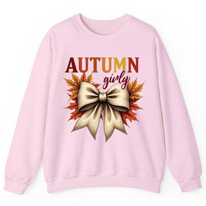 Autumn Girly autumn Sweatshirt Light Pink product mockup