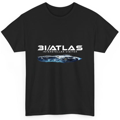 31 Atlas Interstellar Visitor sci-fi spaceship T-Shirt Black product mockup