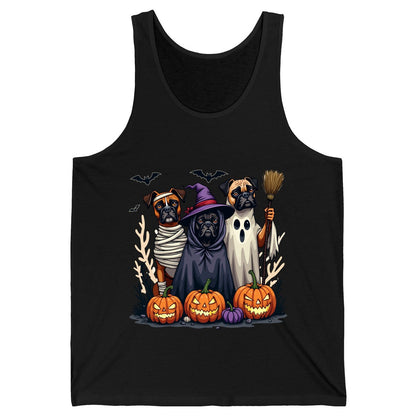 Halloween Dogs in Costume Halloween dogs Tank Top Black product mockup