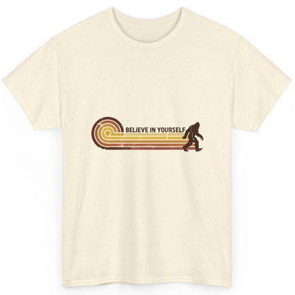 Believe in Yourself bigfoot T-Shirt Natural product mockup