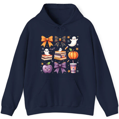 Spooky Season Halloween Hoodie Navy product mockup