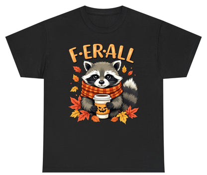 F ER All raccoon Youth T-Shirt Black product mockup