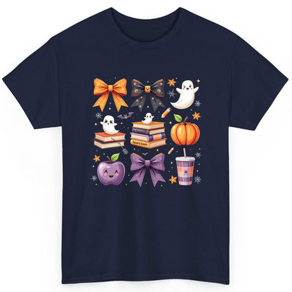 Spooky Season Halloween T-Shirt Navy product mockup
