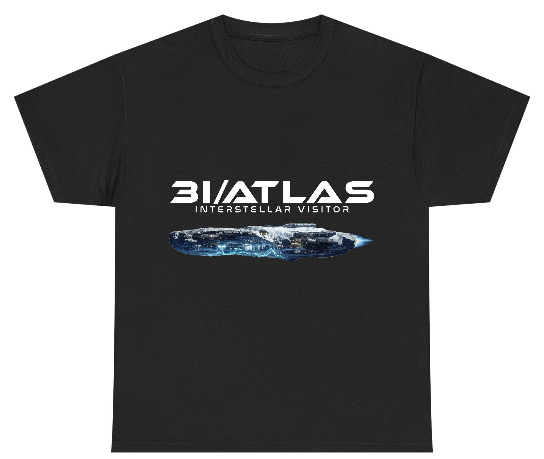 31 Atlas Interstellar Visitor sci-fi spaceship Youth T-Shirt Black product mockup