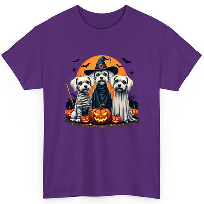 Halloween Dogs Costumes Halloween dogs T-Shirt Purple product mockup
