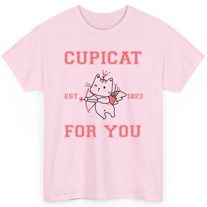 Cupicat Est 1823 for You cupid cat T-Shirt Light Pink product mockup