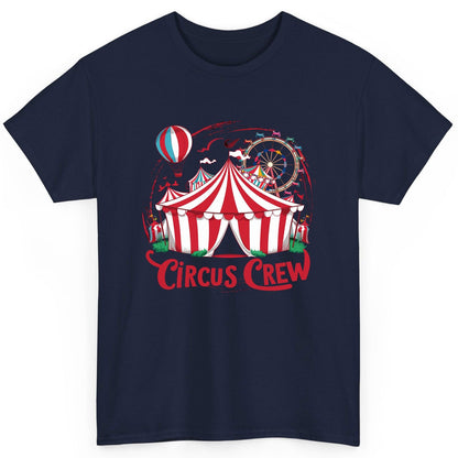 Circus Crew circus T-Shirt Navy product mockup
